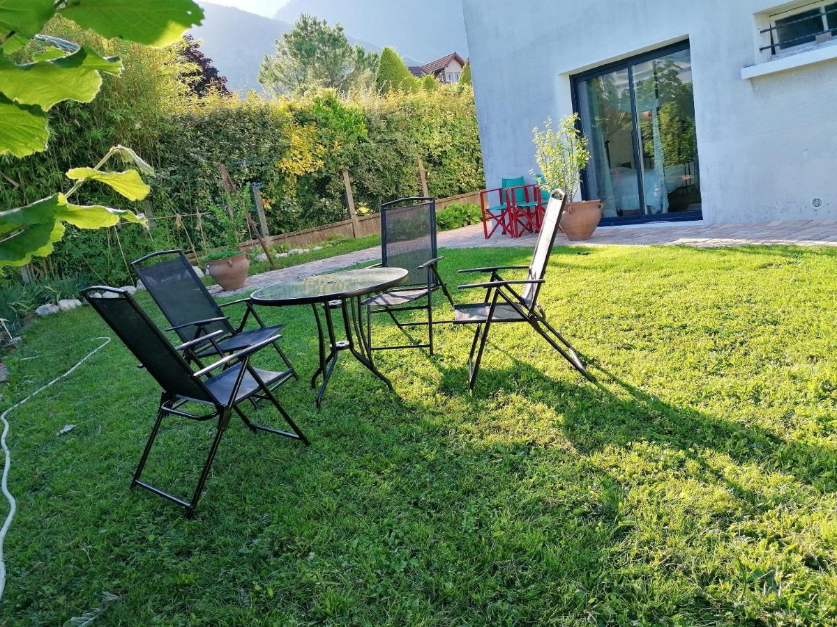 Appartement Lumineux A Voreppe Avec Piscine ภายนอก รูปภาพ